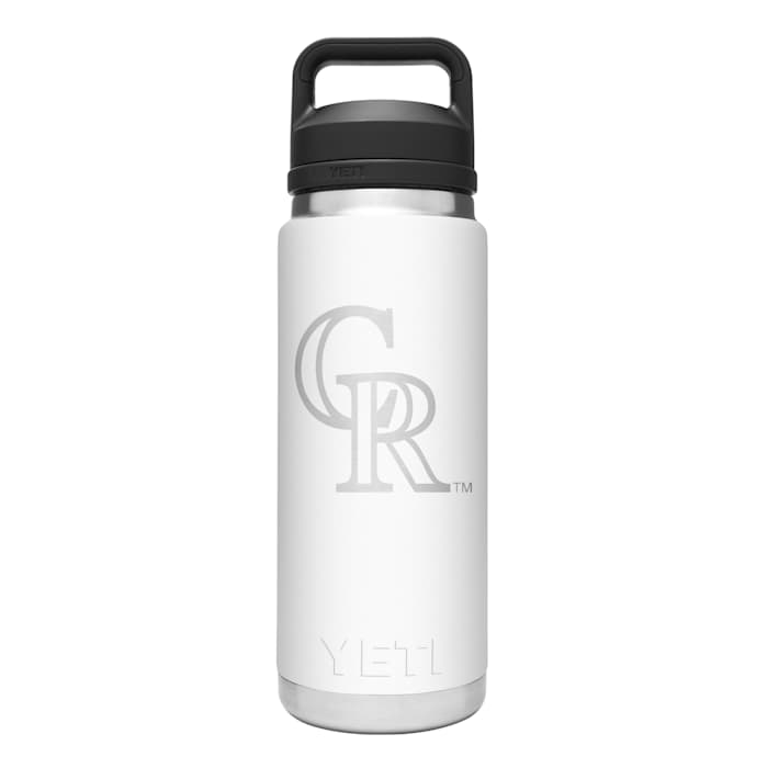 Colorado Rockies Rambler 26 Oz Bottle with Chug Cap from YETI - $50.00